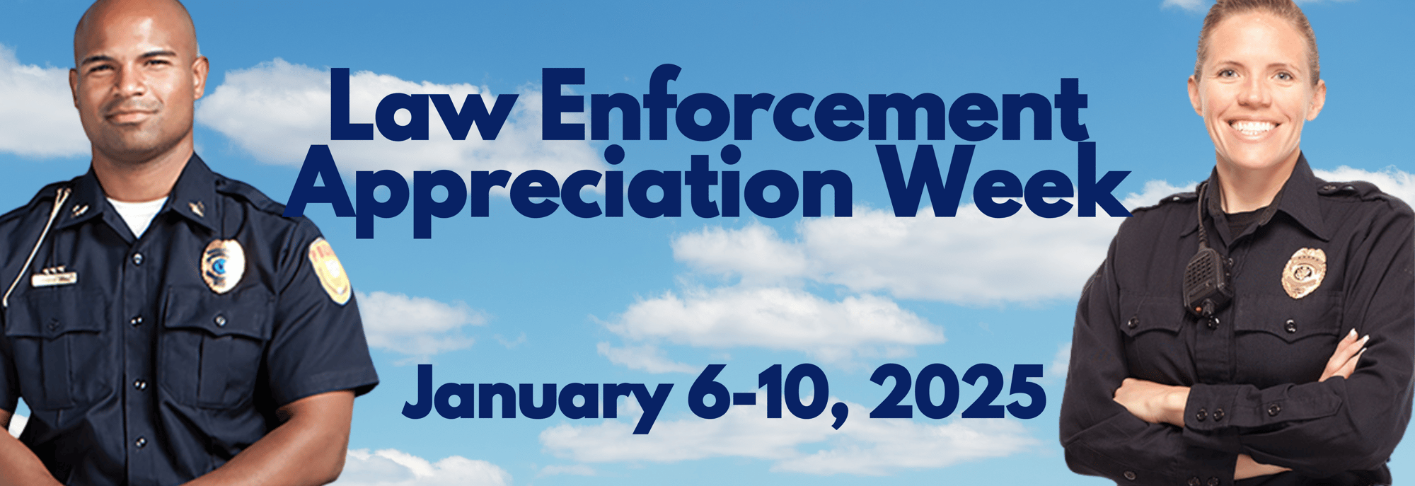 Law Enforcement in Clark County can win prizes this week! Thank you for your service Law Enforcement in Clark County can win prizes this week! Thank you for your service